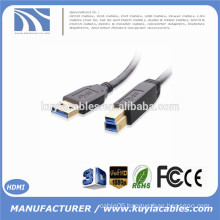 Super speed USB 3.0 AM/BM A male to B male 5Gbps gold plated connector printer cable